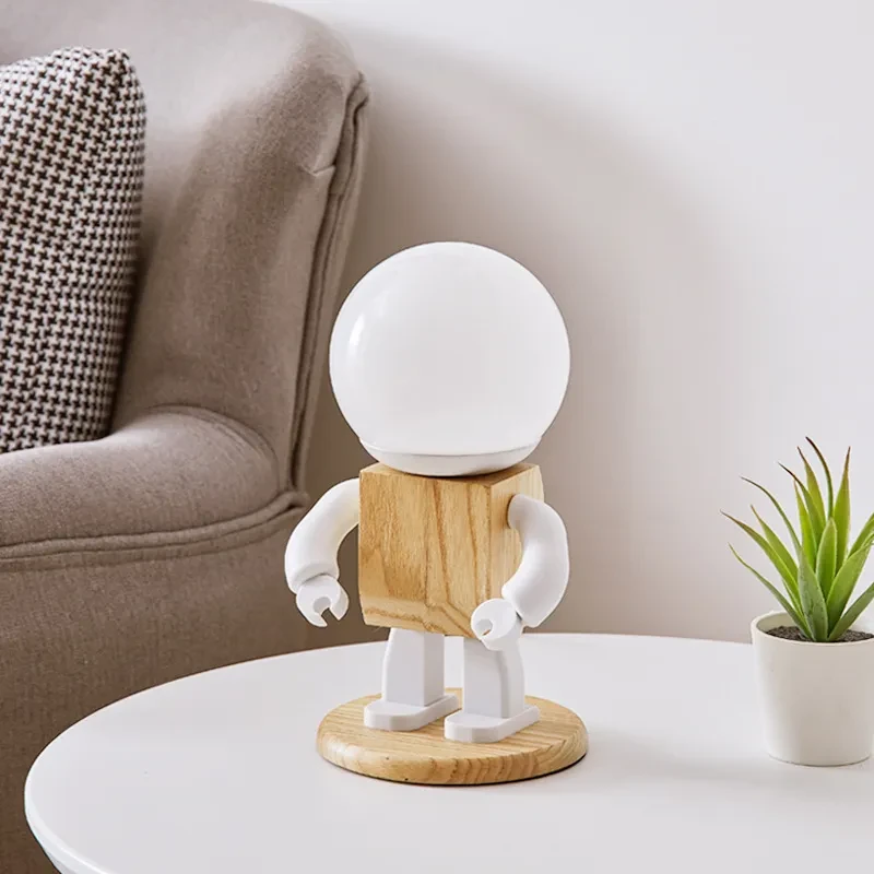 Robot Night Light Creative Table Lamp