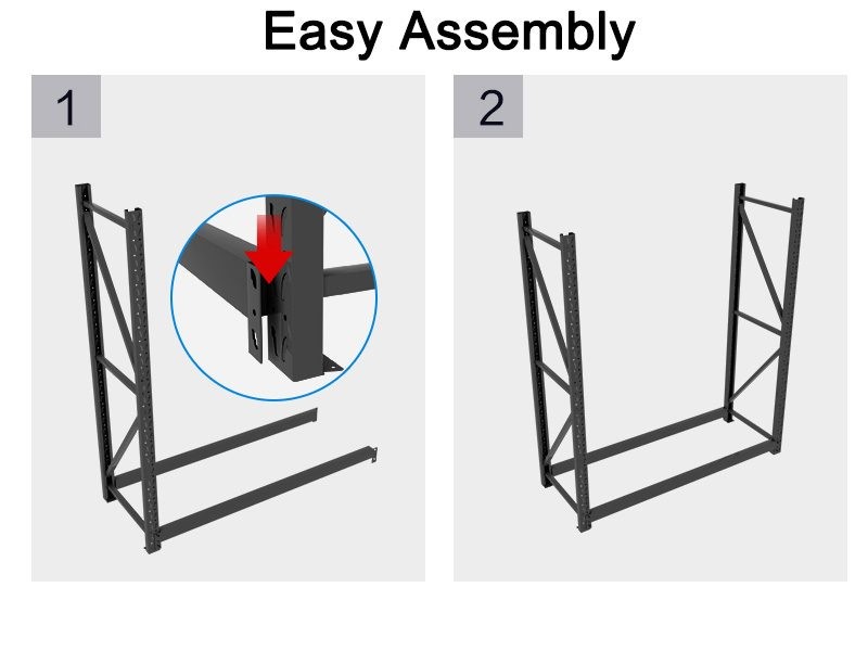GARAGES STORAGE SHELVING RACKING RACKS BALCK 1.6X1.5x0.5m