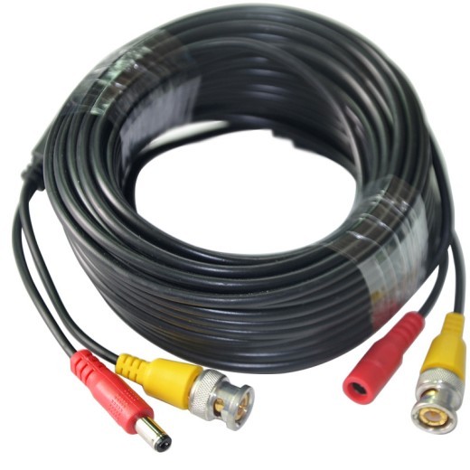 Surveillance Video Extension Cord Two-in-one Integrated Power Cord