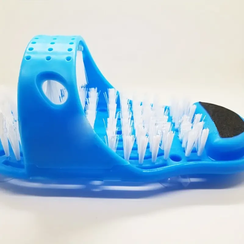 Foot Washing Brush and Scrub Massager Cleaner with Suction Cup - Dead Skin Remover for Shower Floor
