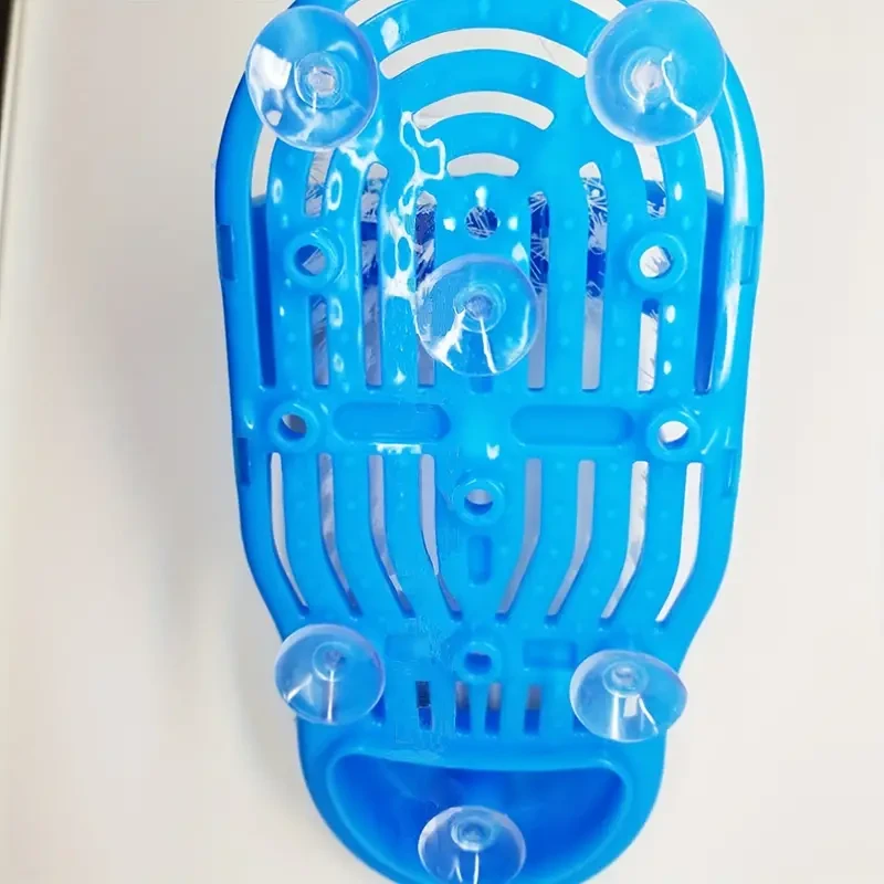 Foot Washing Brush and Scrub Massager Cleaner with Suction Cup - Dead Skin Remover for Shower Floor