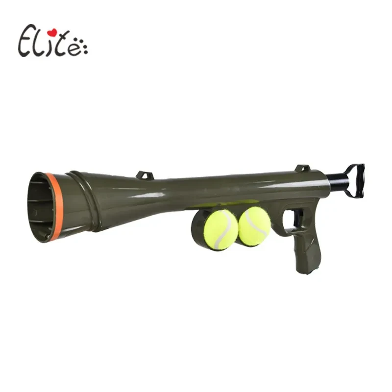Tennis shooting gun to send tennis pets