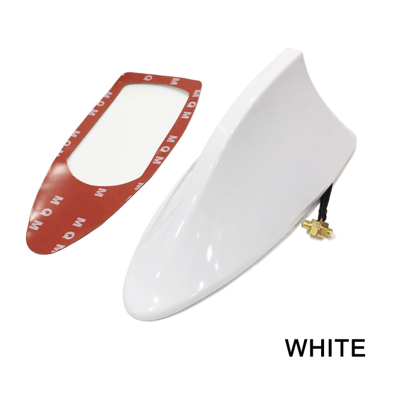 Car Shark Fin Antenna Cover Base Stylish Radio Signal Aerial Replacement for Car Roof