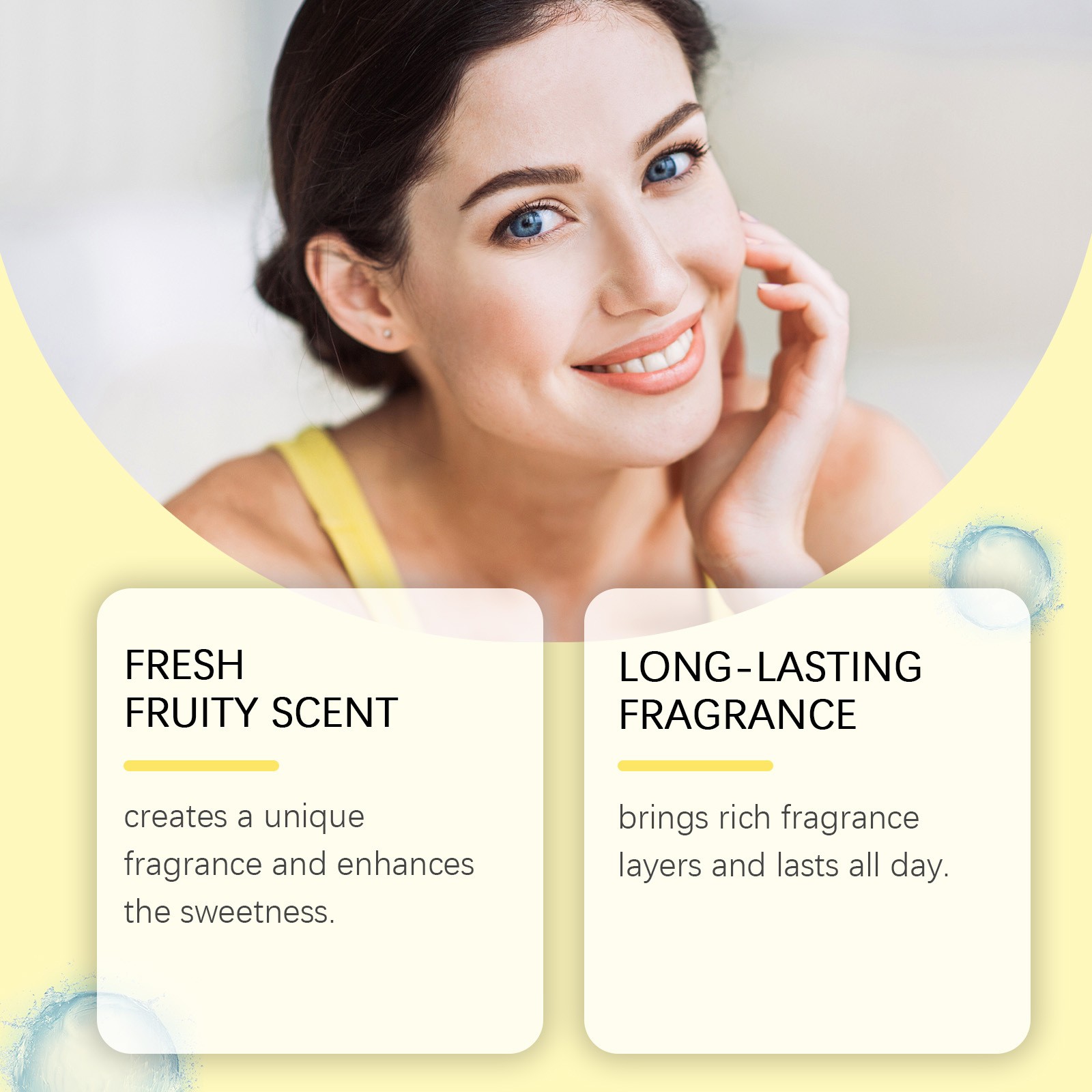 Light Perfume Coconut Milk Body Fragrance Lasting