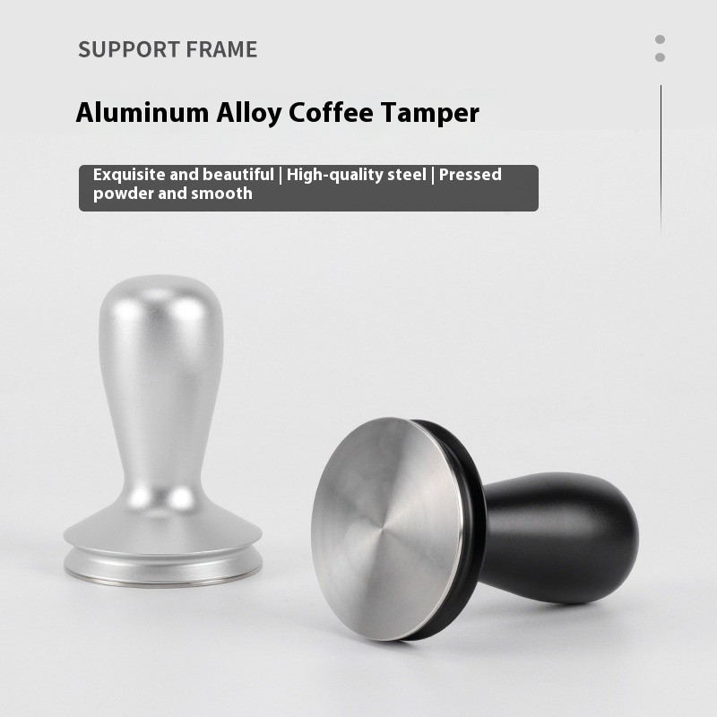 Coffee Tamper 58mm Aluminum Alloy Pressure Filling Device