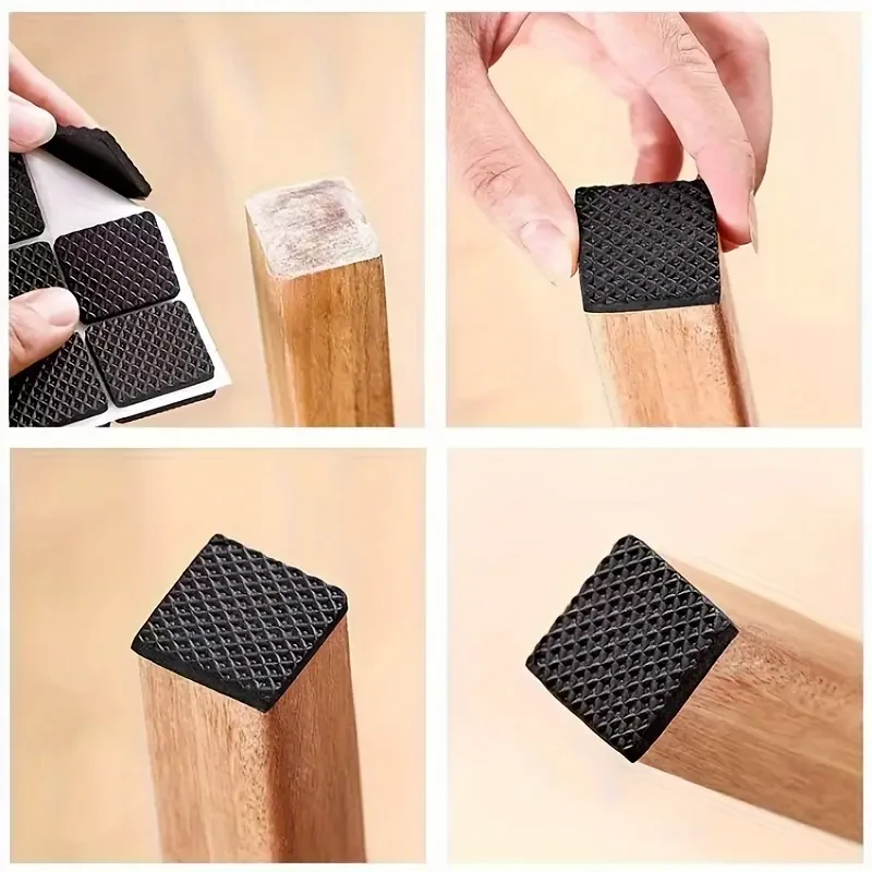 30pcs Chair Silent Foot Pad Table Chair Stool Leg Protection