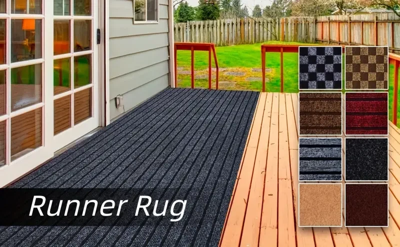 KOKOJO Heavy-Duty Non-Slip Runner Rug