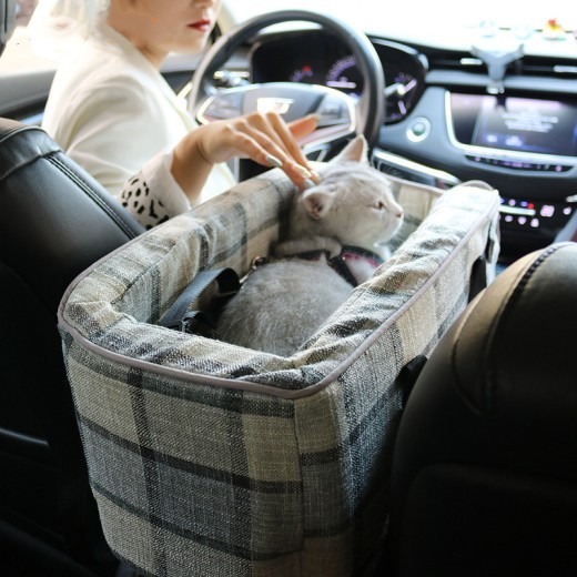 Pet Car Central Control Nest Cushion Seat Four Seasons Universal