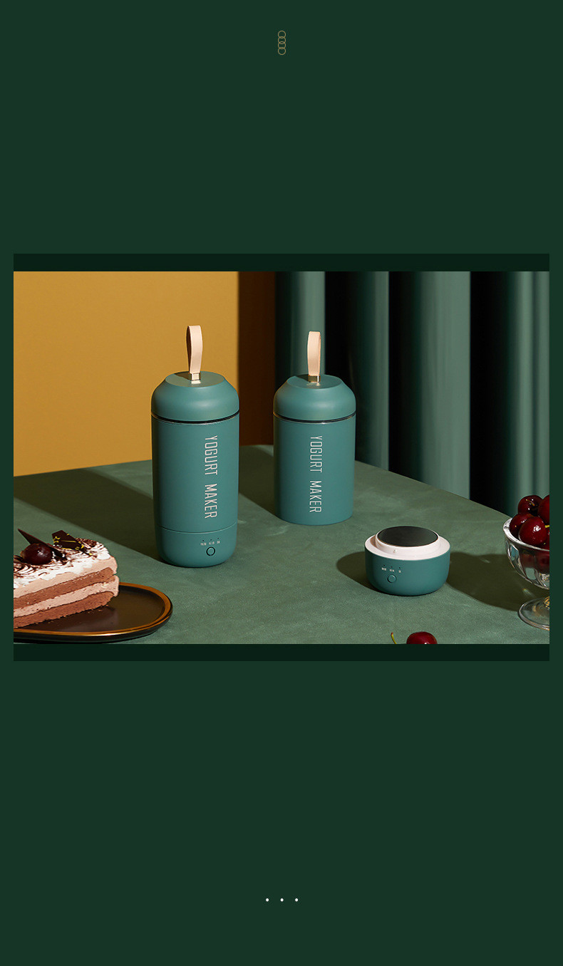 New Product Mini Multi-Function Small Pumpkin USB Charging Accompanying Yogurt Cup Pocket Portable Yogurt Machine Accompanying Cup