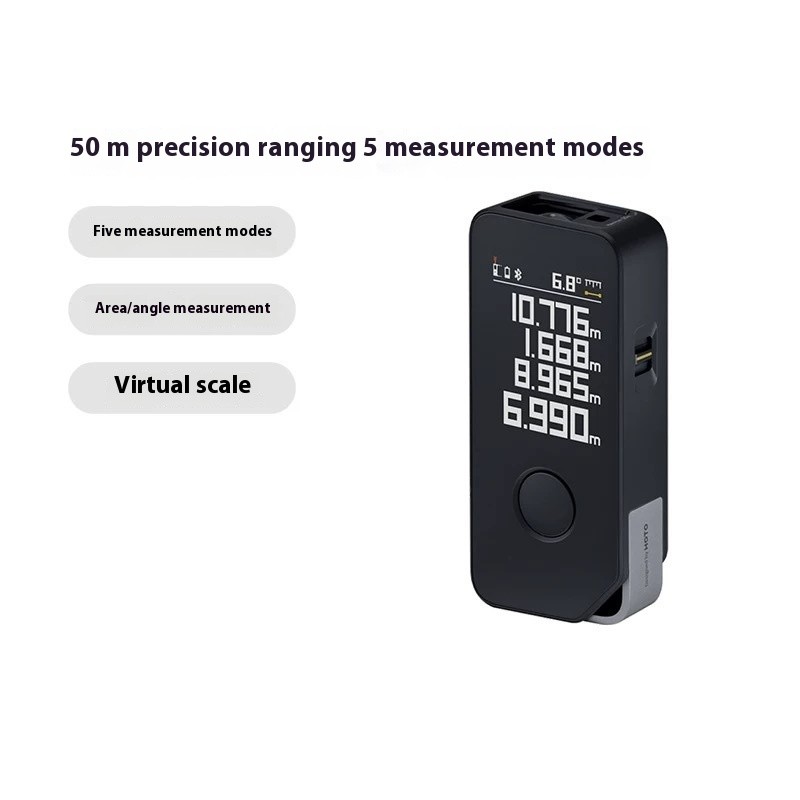 High Precision Electronic Ruler Handheld Infrared Smart Energy Room Mobile Phone Ranging Tool