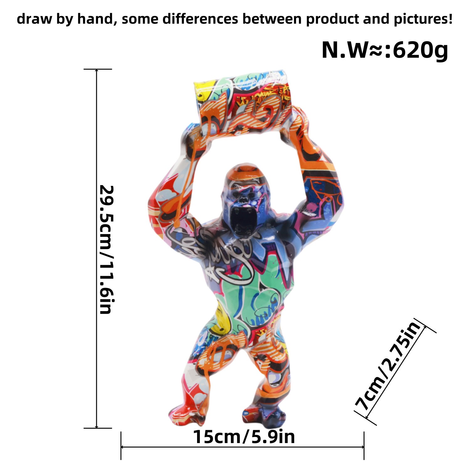 Large Orangutan Decoration Home Creative