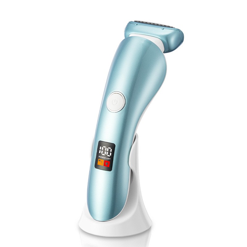Women's Electric Depilator Private Parts Armpit Hair Trimming Multifunctional Digital Display Waterproof Shaving