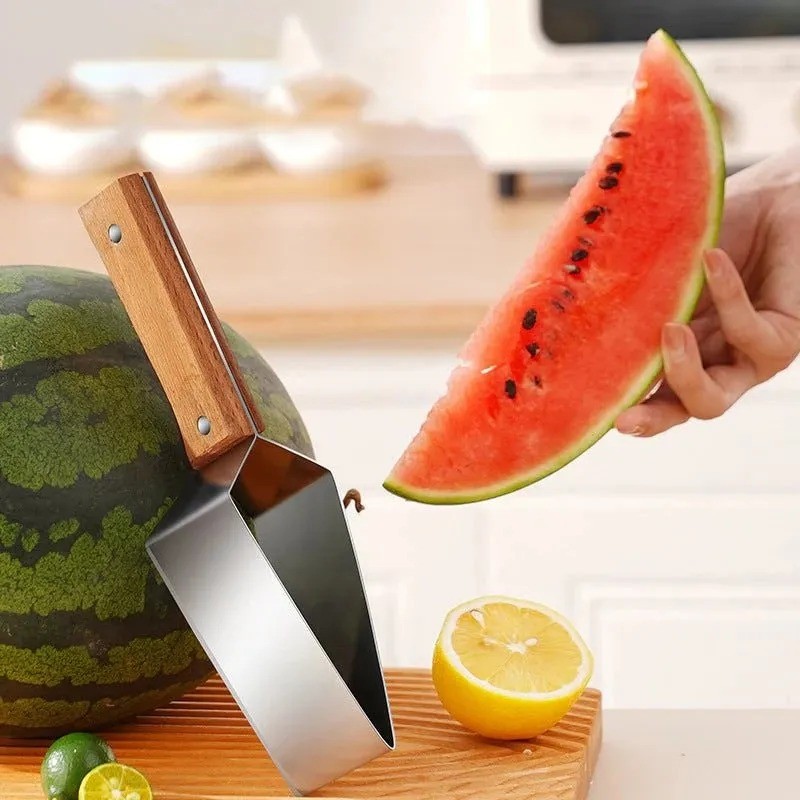 New Watermelon Splitter Watermelon Cutting Artifact 430 Stainless Steel Cutting Piece