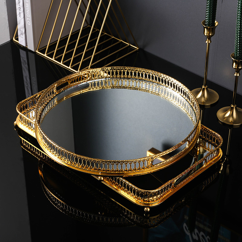 Living Room Round Tray Decoration Plate
