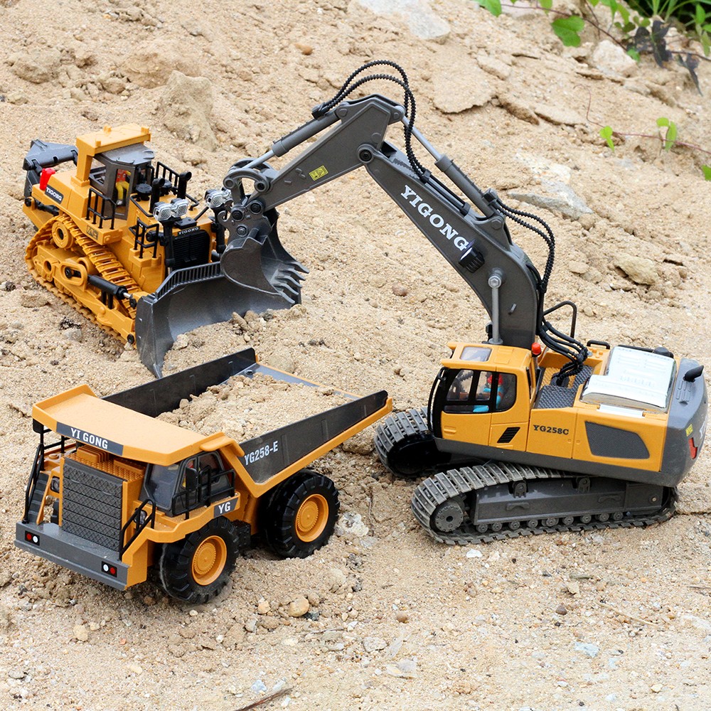 1:20 RC Excavator Dumper Car