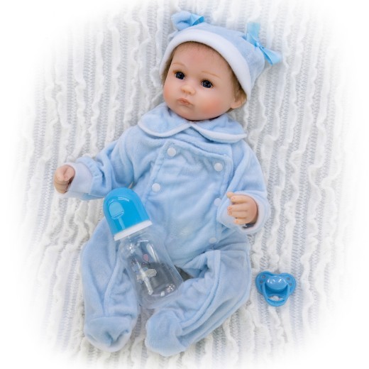 43cm Cloth Body Rebirth Doll Simulation Baby