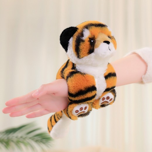 Cute Small Animal Plush Toy Ring Pop Children's Gift Wrist Accessories