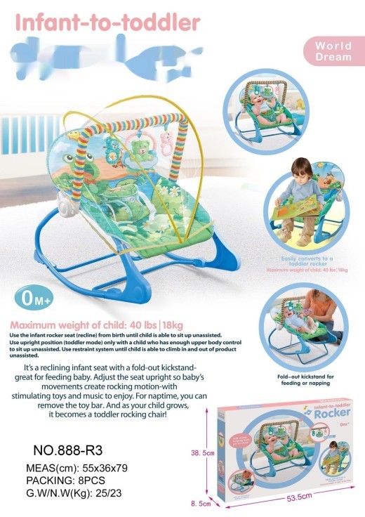 Baby Rocking Chair Baby Rocking Bed Portable Foldable Coax With Mosquito Net