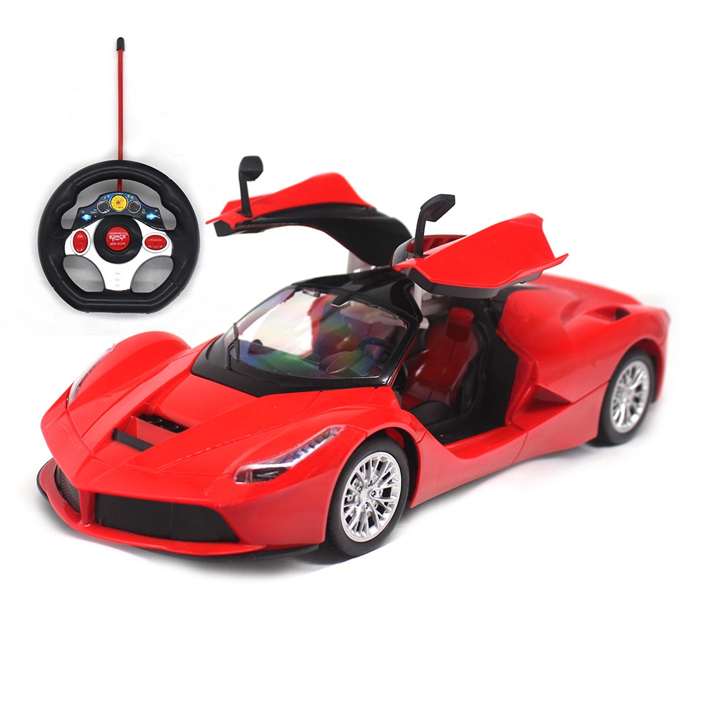Paisible 1:14 Electric RC Car Classic Remote Control Vehicle with Openable Doors