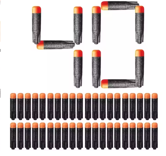 TISNERF Black Bullets for NERF Ultra Toy Gun-Dart Refill Pack-The Ultimate in Dart Blasting-Compatible Only Ultra Blaste