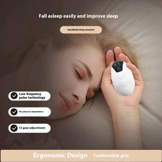 New Smart Hand-held Sleeping Aid Instrument Micro-current Insomnia Improvement Relieve Anxiety Massage Instrument