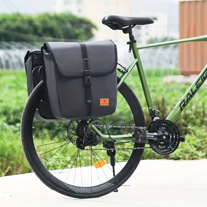 1pc/2pcs Waterproof Rear Seat Bike Bag