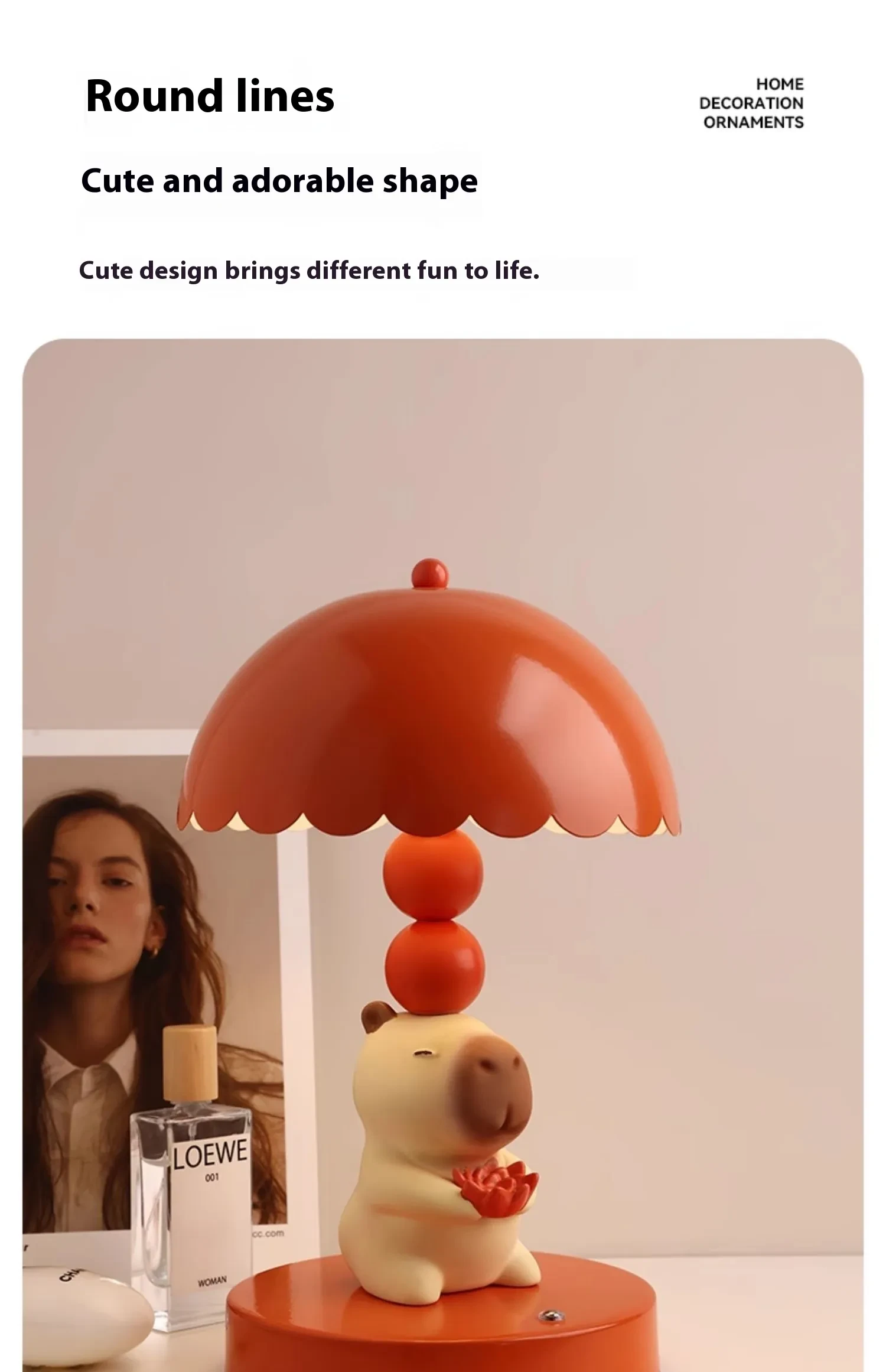 Cute Kappabala Bedroom Table Lamp