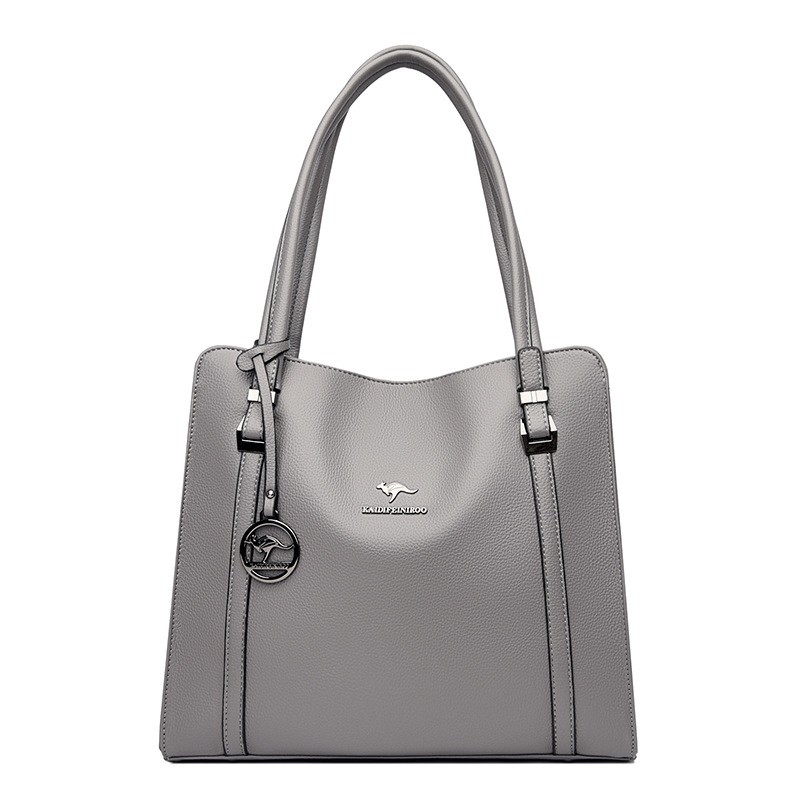 Kangaroo Leather Large Capacity Fashion Soft Leather Shoulder Bag