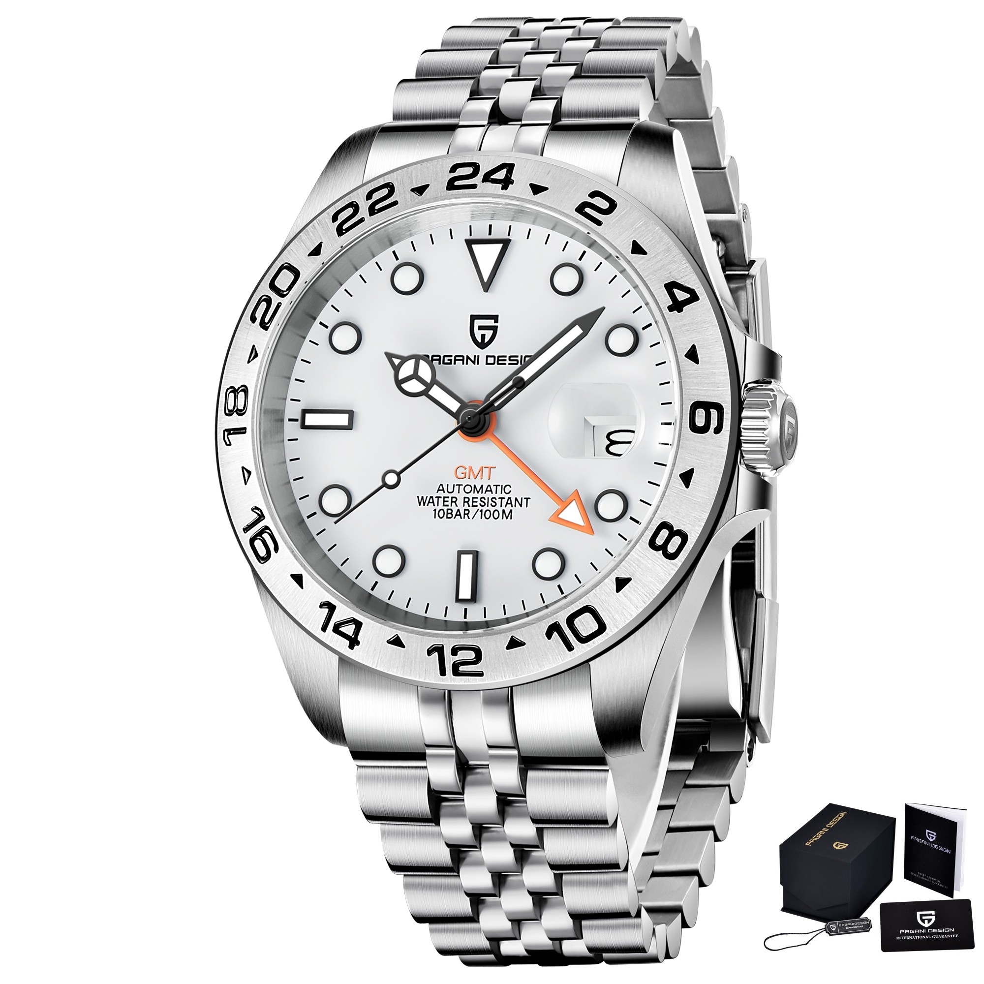 PAGANI Design Men's Automatic Mechanical GMT Watch