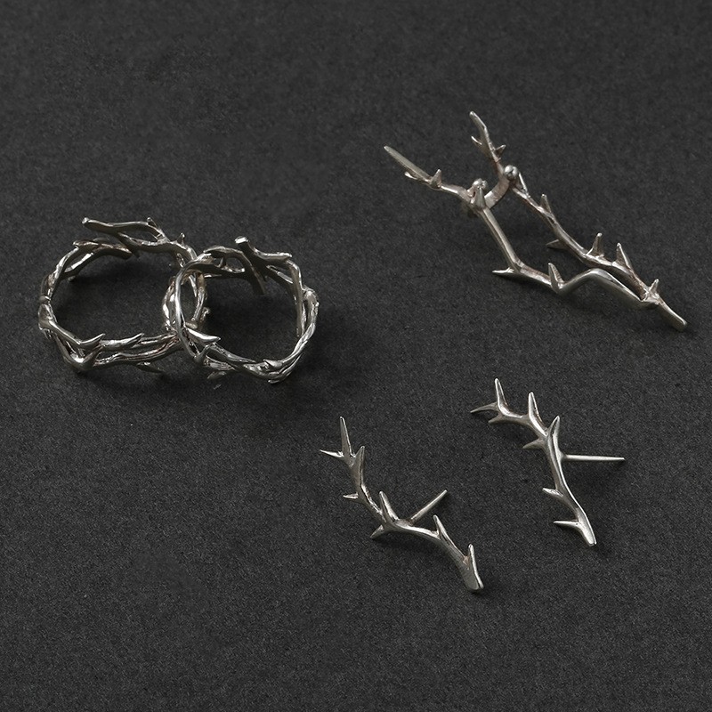 Vintage Ins Style Branch & Thorns Rings