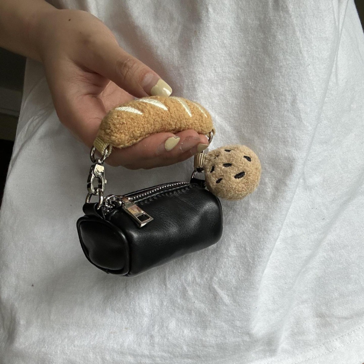 Hot Dog Decoration Mini All-match Shoulder Crossbody Coin Purse