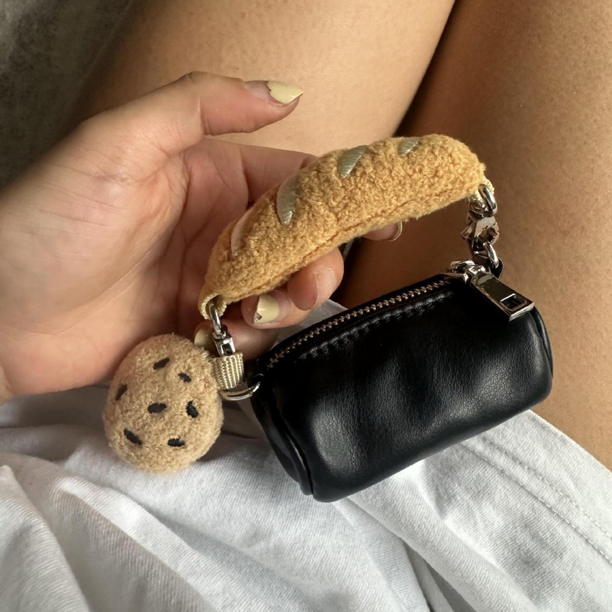 Hot Dog Decoration Mini All-match Shoulder Crossbody Coin Purse