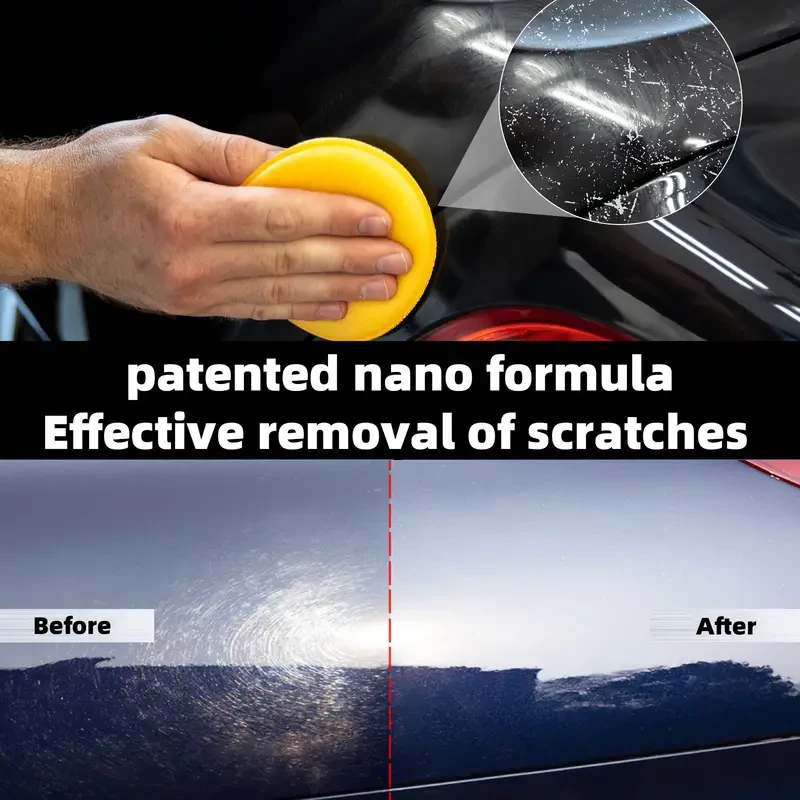 Car Scratch Wax and Swirl Remover Nano Shine Polish