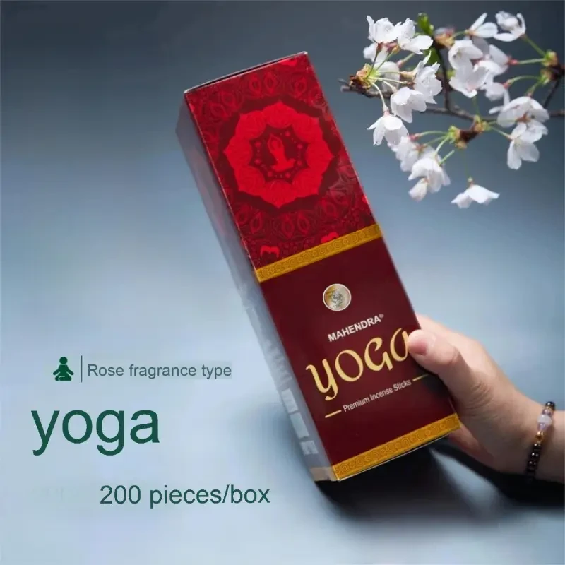 200pcs Imported Indian Dharma Incense Sticks - Bamboo, Multiple Fragrances Available, Ideal for Home Decor and Relaxation