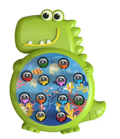 Montessori Wooden Fishing Toys For Children Cartoon Marine Life Cognition Fish Games Parent-Child Interactive Educational Toy