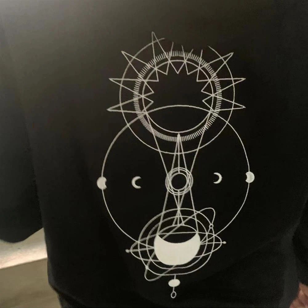 TV Series  The Eclipse First Khaotung Cosplay Black Hoodie Unisex Adult Sweatshirt Coat Winter Warm Pullover Lovers Costume