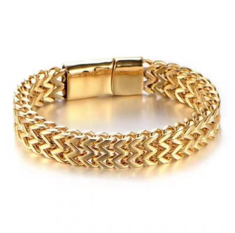 Classic Versatile Silver Color Chain Bracelet