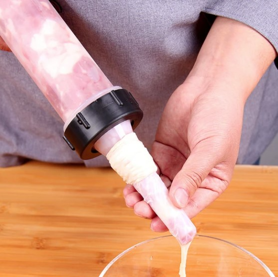 Home canned sausage machine