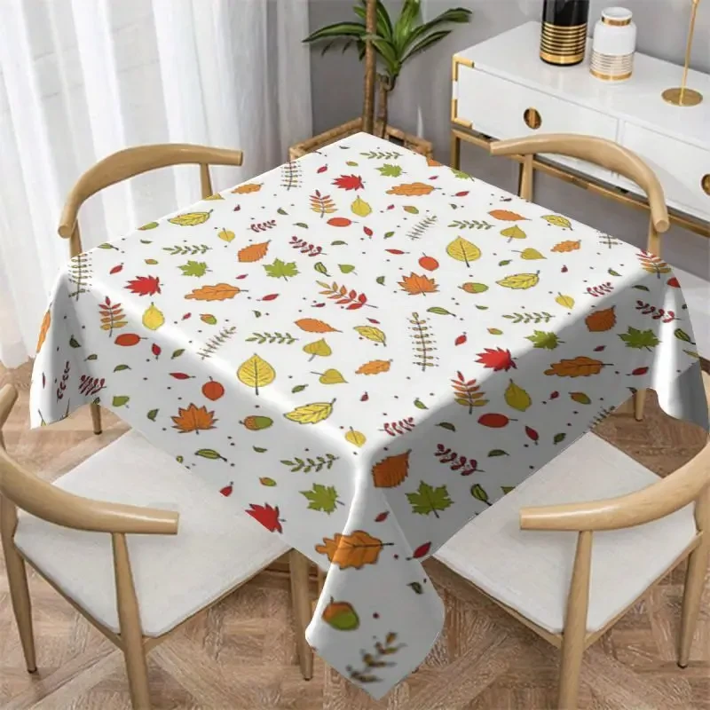 Thanksgiving Celebration Tablecloth - Featuring Turkey And Pumpkin Designs