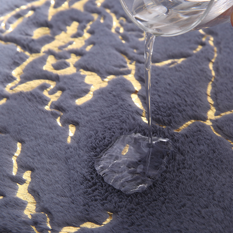 Rabbit Fur Carpet Bedroom Sofa Cover Household Thickened Floor Mat