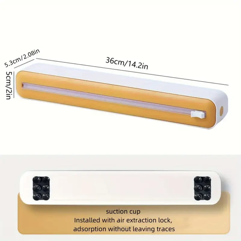 Easy-to-Use Kitchen Cling Film Cutter