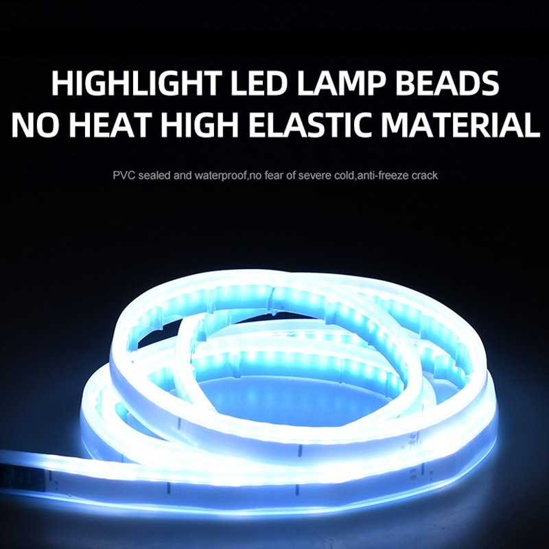 Newest LED Car Hood Light with Turn Signal - Dynamic Daytime Running & Ambient Lamp
