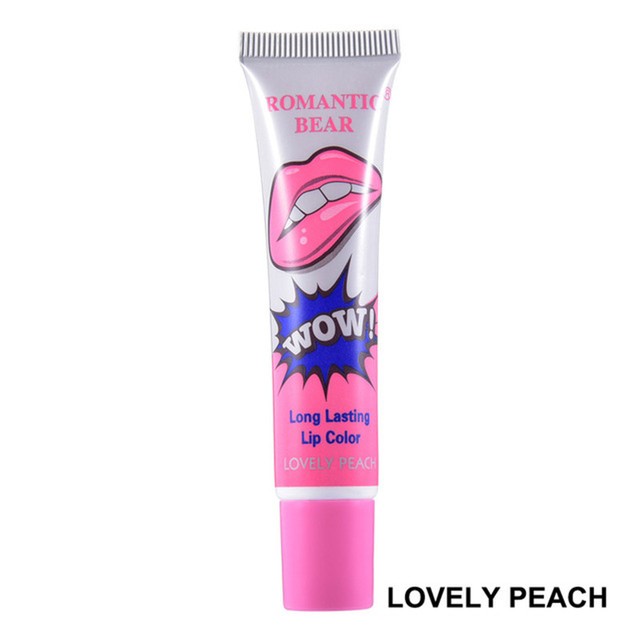 6 Colors Peel-Off Liquid Lipstick - Waterproof Long-Lasting Lip Gloss & Tattoo Effect