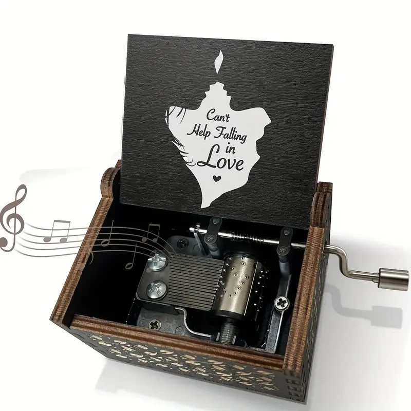 1pc Can't Help Falling in Love Music Box