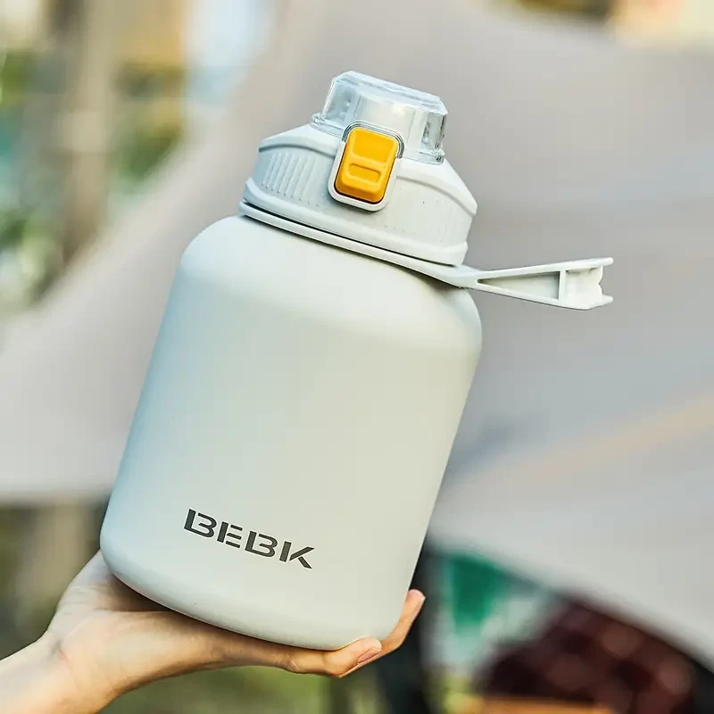 Heavy Duty Vacuum Flask - Insulated Water Bottles (50.72oz/84.54oz) for Hot and Cold Beverages