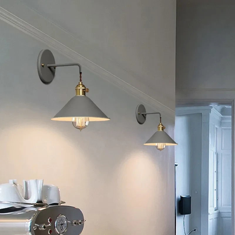 Creative Modern Bedside Color Wall Lamp