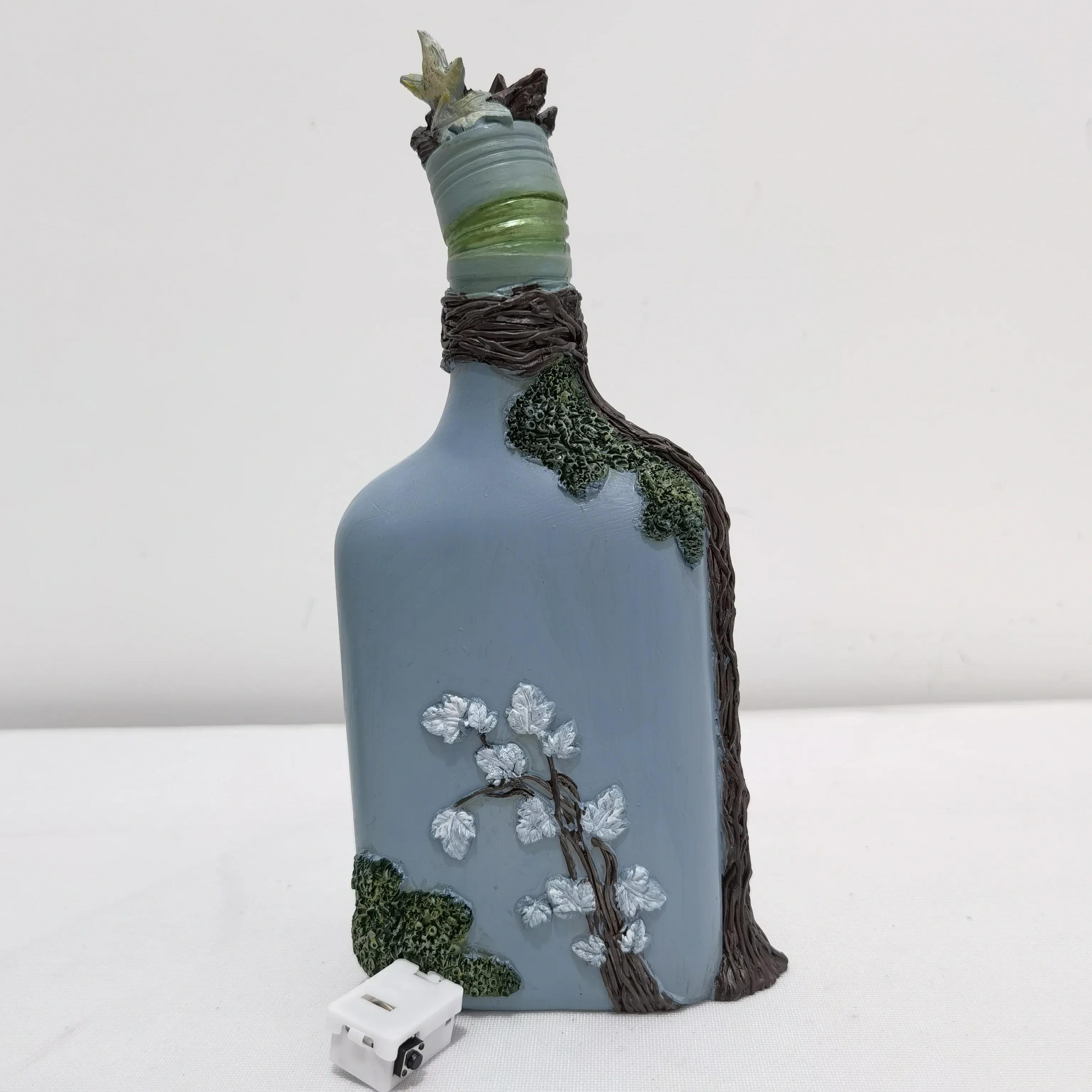 Luminous Wine Bottle Home Garden Decoration Resin Crafts