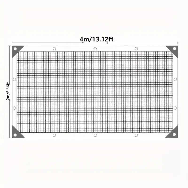 Encrypted Sunshade Net for Yard, Balcony, Garden - Thickened Plant & Animal Shed Sunscreen Sunshade Sail
