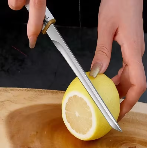Utility Knife Slicing Meat Fruit Fish Knife Chef Cleaver Meat Chop Vegetable Kitchen Knives