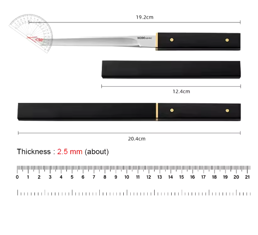 Utility Knife Slicing Meat Fruit Fish Knife Chef Cleaver Meat Chop Vegetable Kitchen Knives